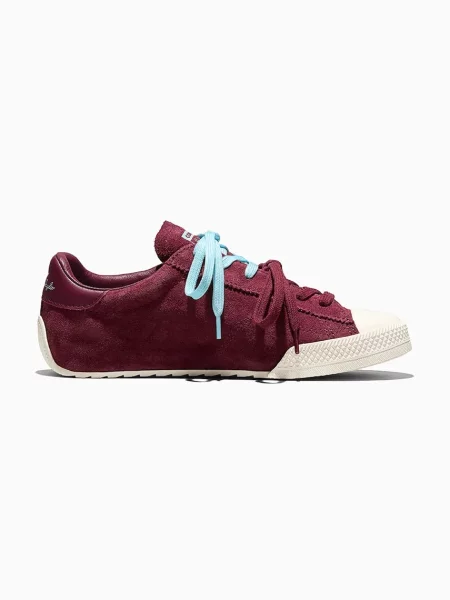 Converse Chuck Taylor LO OX teniși pentru femei din piele întoarsă violet