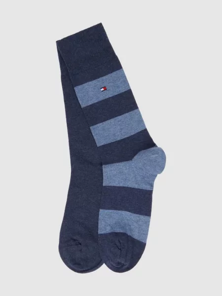 Skarpety w zestawie 2 szt. Tommy Hilfiger niebieskie