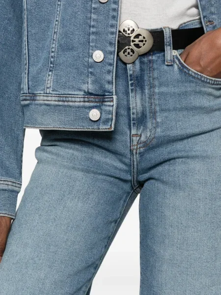 Дънки 7 For All Mankind дизайн с пет джоба синьо