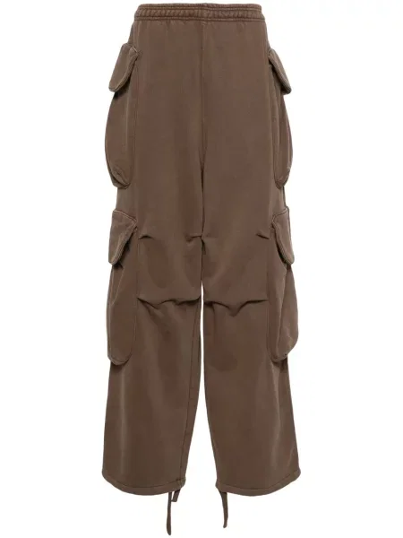 Spodnie cargo Entire Studios brązowe