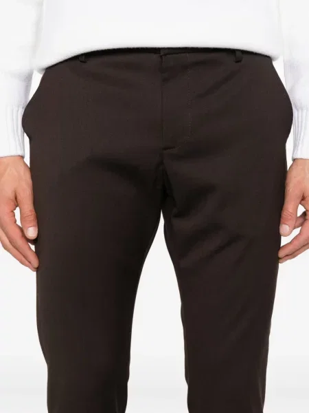 Pantaloni Dondup de lână maro