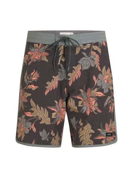 O'NEILL Šortky Cruzer Scallop mátová / lososová černá