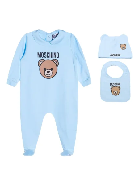 Piżama dziecięca Moschino niebieska