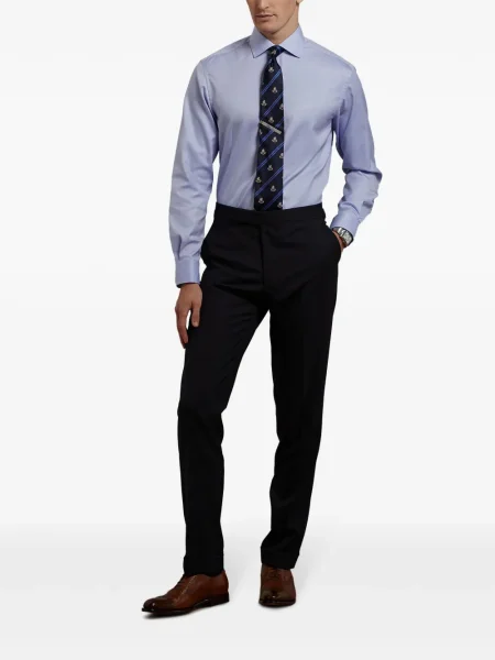 Πουκάμισο Ralph Lauren Purple Label μπλε