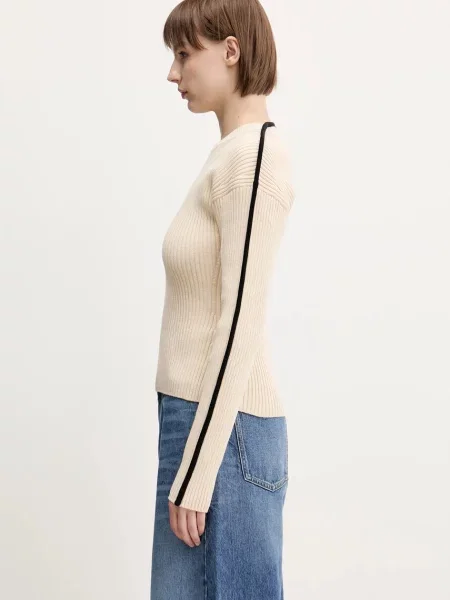 Πουλόβερ Sportmax Boemia μπεζ