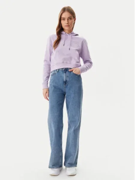 Guess Jeans Mikina fialová