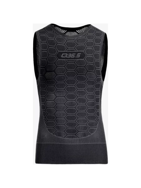 Koszulka wewnętrzna 1 Sleeveless bez rękawów czarna. XXS-XS czarna