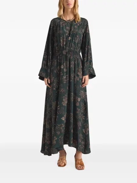 Lung rochie maxi Momoni verde