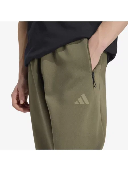 Športové nohavice Adidas Performance olivový