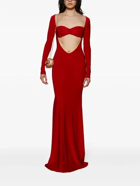 Rochie The New Arrivals Ilkyaz Ozel de costum roșu