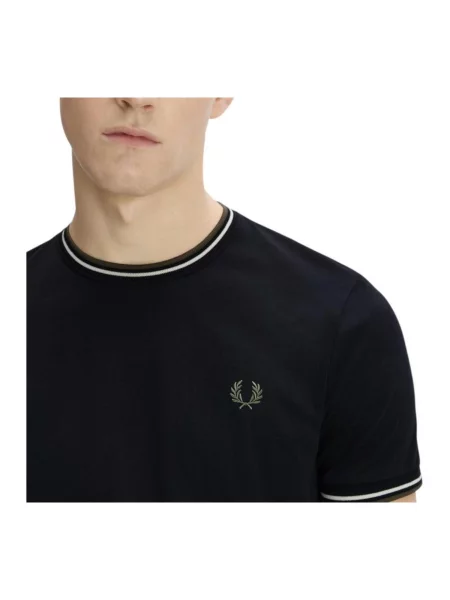 Tričko Fred Perry čierna