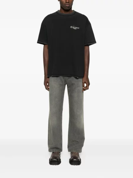 Tricou Represent cu broderie negru