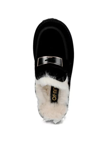 Πεδιλα clogs Liu Jo σουέντ μαύρο