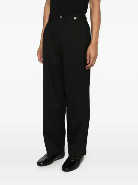 Pantaloni Myths plisate negru