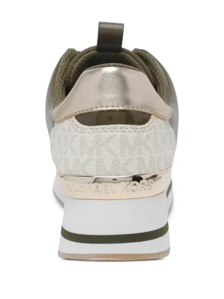 Szarvasbőr sneaker Michael Michael Kors nyomtatás zöld