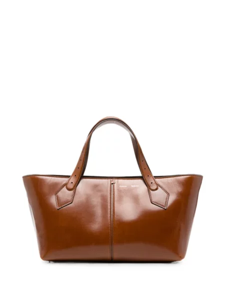 Geantă shopper Proenza Schouler din piele maro