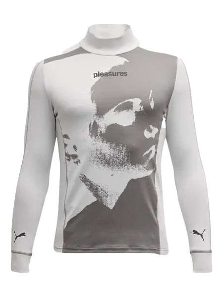 Tricou Puma cu imagine alb
