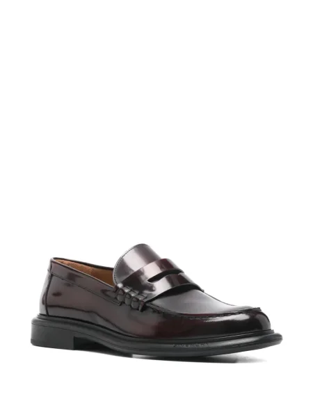 Pantofi loafer Givenchy din piele roșu