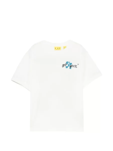 Koszulka dziecięca Off-white biała