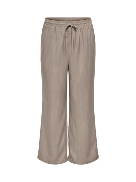 ONLY Carmakoma Pantaloni CAREVERLYN grej alb