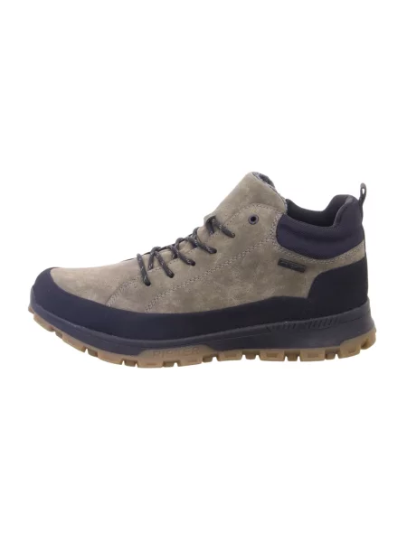 Buty trekkingowe Rieker skórzane beżowe