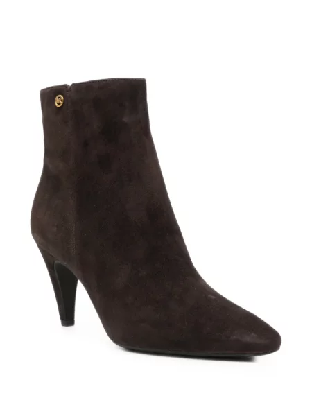 Cizme scurte Michael Michael Kors din piele maro