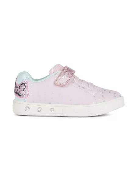 Sneakersy dziecięce Geox różowe