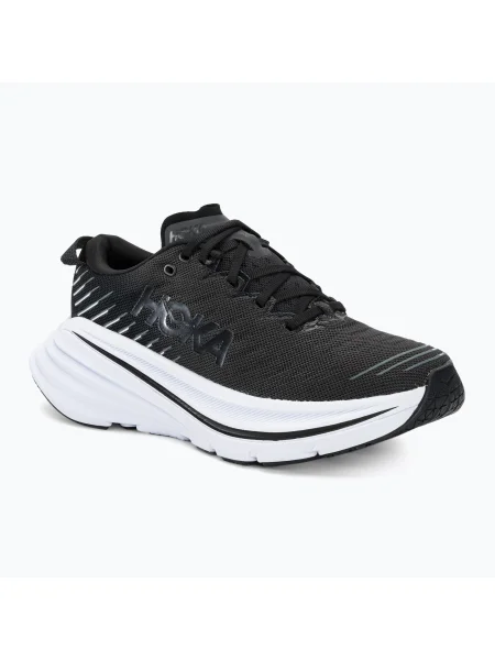 Дамски обувки за бягане HOKA Bondi X black/white бяло