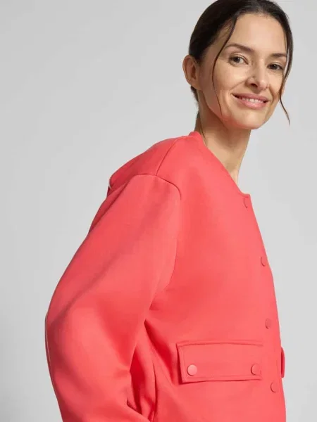 Kurtka o kroju regular fit z domieszką model Kate' Ichi różowa
