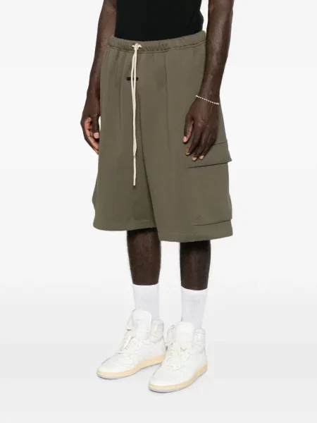 Шорти cargo Fear Of God Essentials с автограф зелено