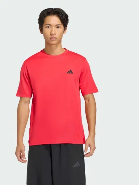 Спортивна футболка adidas Adidas Essentials перероблений червоний