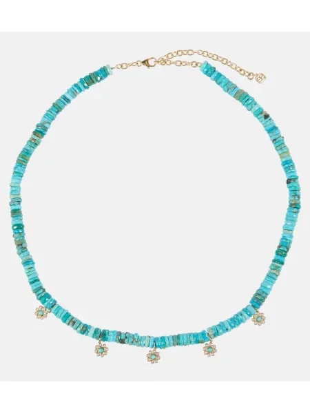 Ogrlica Sydney Evan kroglice modra