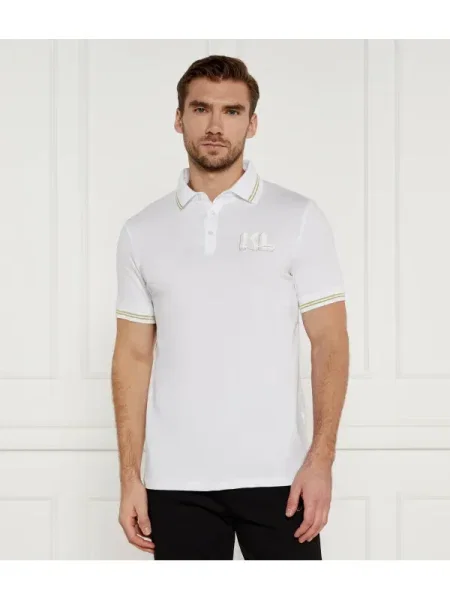 Karl Lagerfeld Polo alb