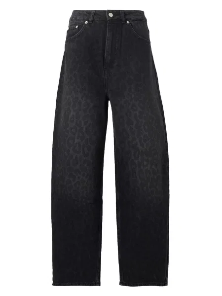 Lala Berlin Jeans denim negru