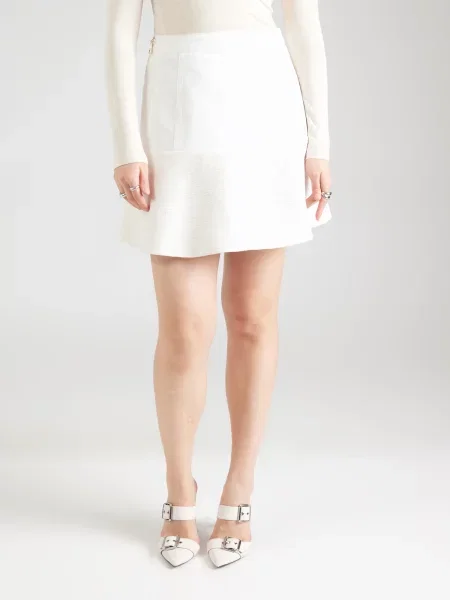 Guess Fustă mini Écru