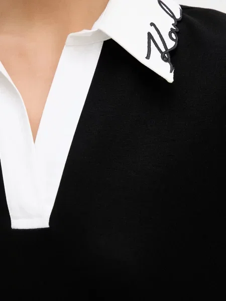 Платье мини Karl Lagerfeld черное