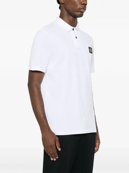 Polo Stone Island πέτρες λευκό