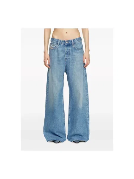 Jeansy Diesel D-Sire retro niebieskie