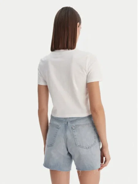 Calvin Klein Jeans Tričko čierna biela