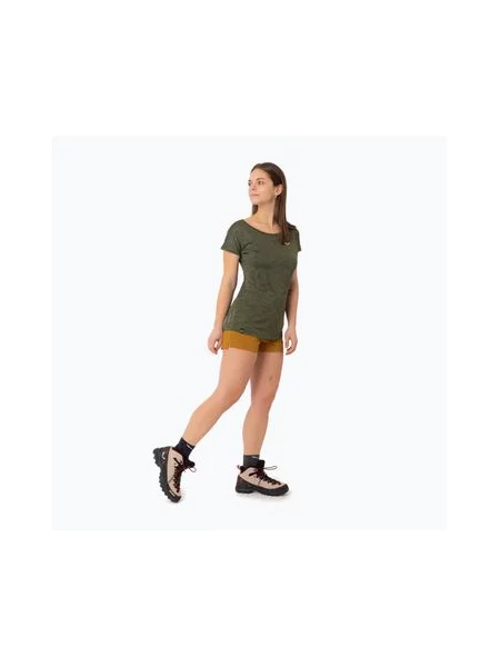 Футболка трекінгова Salewa Puez Melange Dry зелена