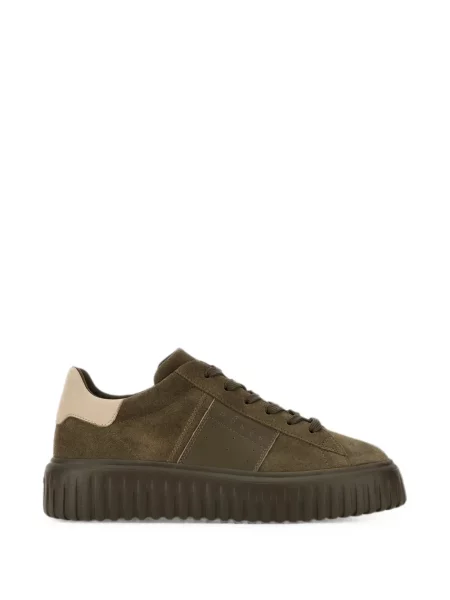 Sneakerși Hogan cu dungi verde