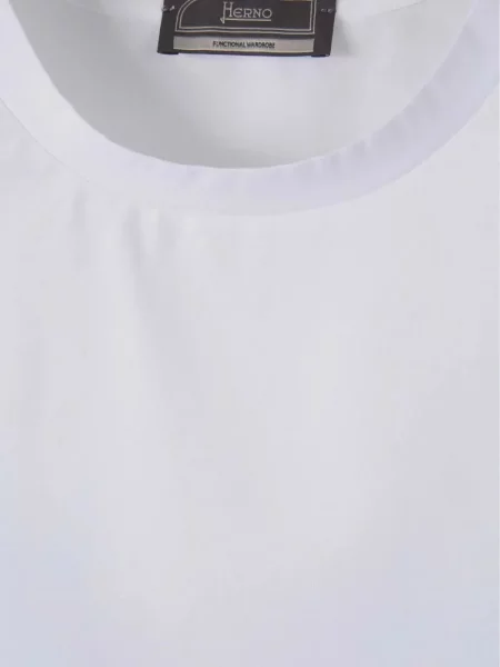Tricou Herno scurt alb