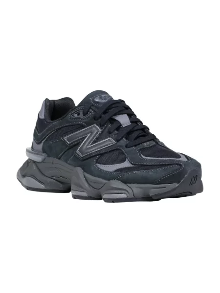 Sneakersy New Balance skórzane czarne