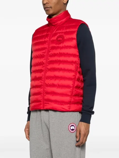 Vestă Canada Goose matlasată roșu