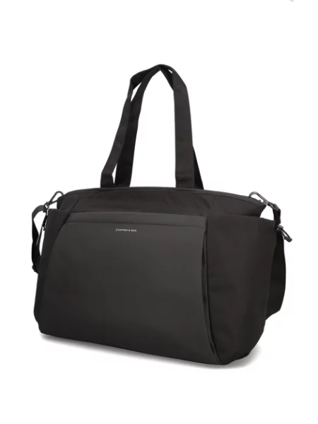 KAPTEN & SON kabelka Shopper černá