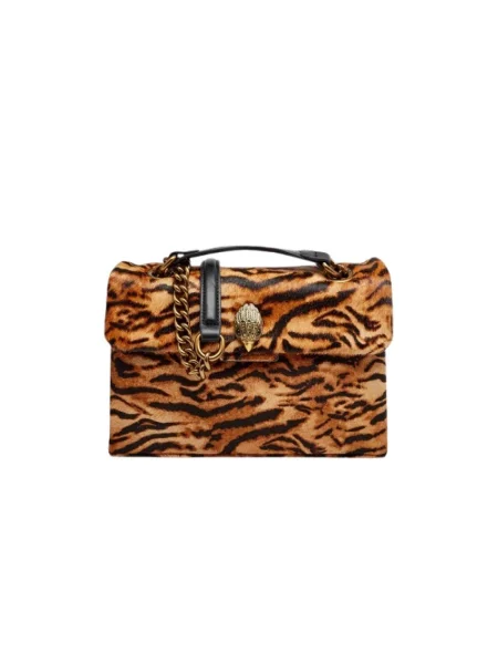 Torebka crossbody Kurt Geiger London brązowa