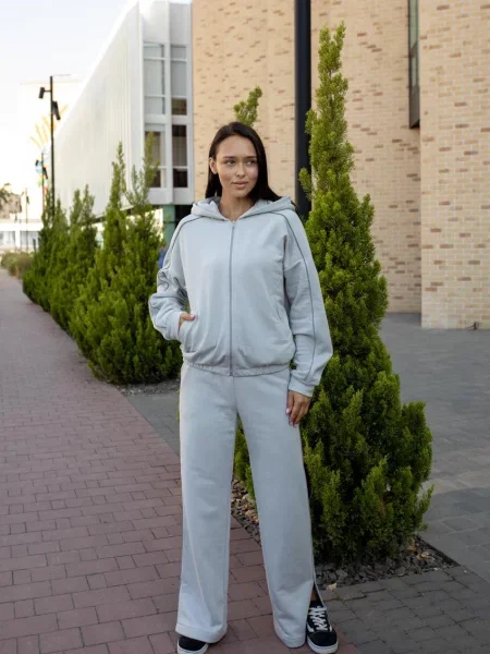 Спортивний костюм Umon бавовна/еластан сірий