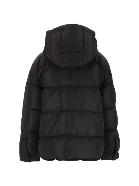 Μπουφάν Weekend Max Mara με κουκούλα μαύρο