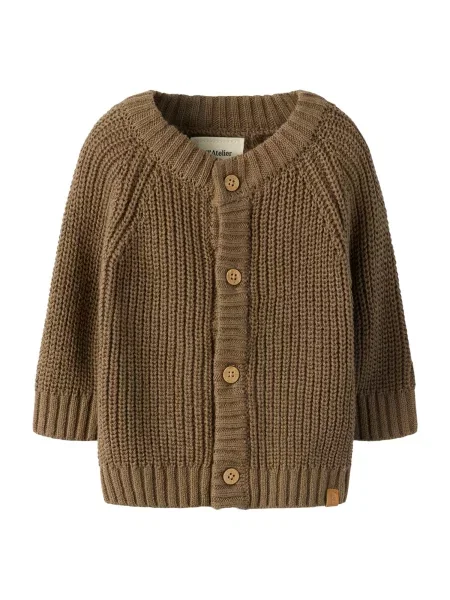 Lil'Atelier Geacă tricotată NBNEmlen brocart
