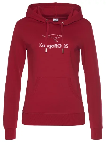 KangaROOS Majica rdeča bela